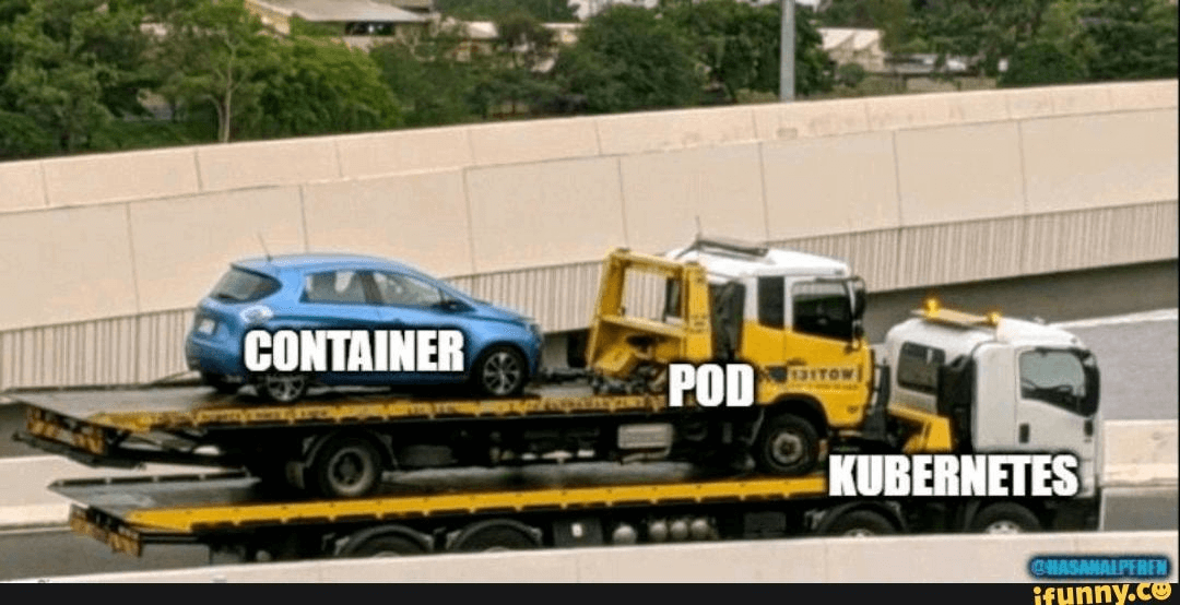 Kubernetes pod meme