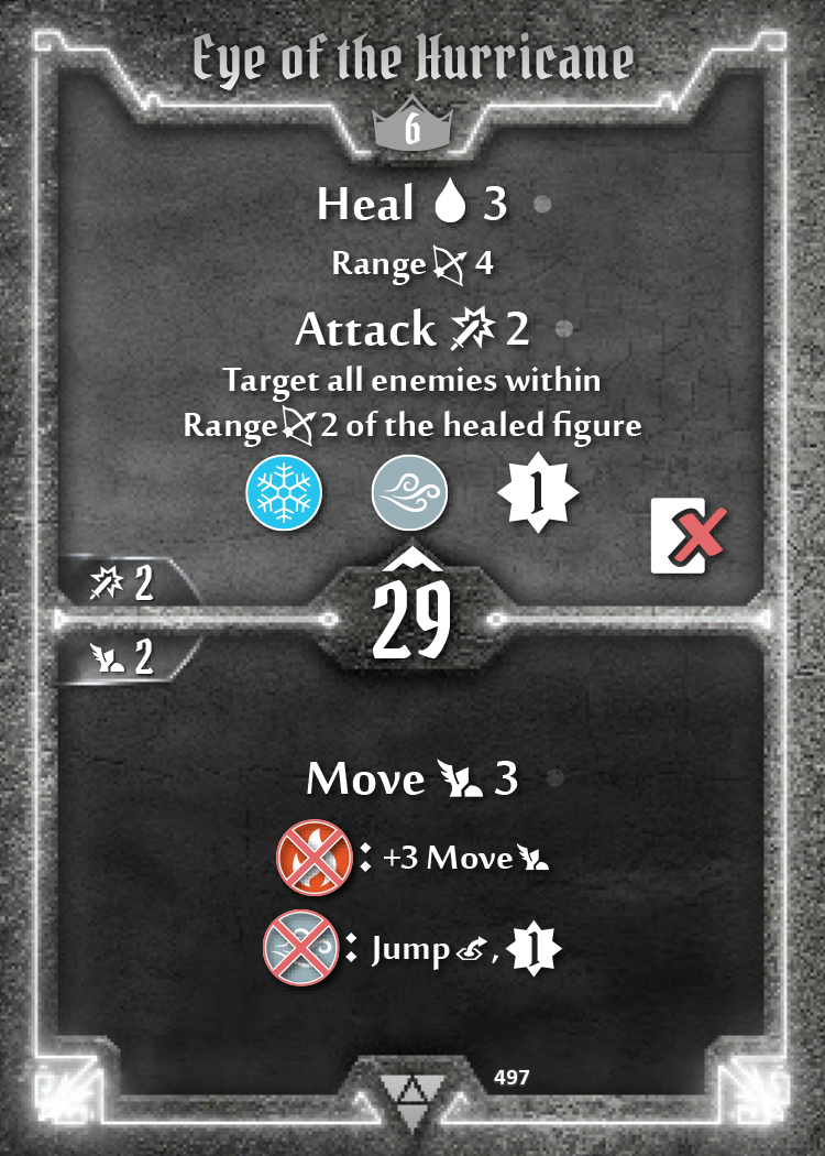 Gloomhaven card with jump action